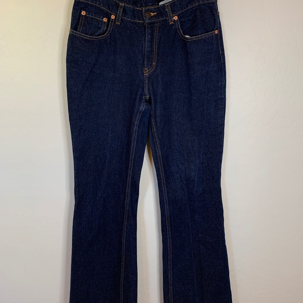 Jordache | Vintage 100% Cotton Dark Wash Bootcut Denim Jeans Size 9/10